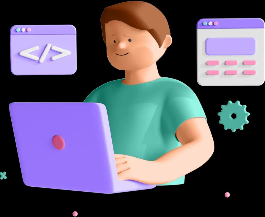 Mintcode Solutions Illustration